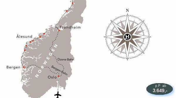 Mit Hurtigruten und Reisewelt24 Nordlichter erleben